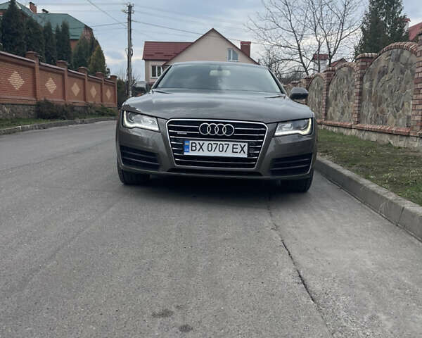 Сірий Ауді A7 Sportback, об'ємом двигуна 2.77 л та пробігом 182 тис. км за 16700 $, фото 1 на Automoto.ua