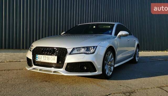 Сірий Ауді A7 Sportback, об'ємом двигуна 3 л та пробігом 176 тис. км за 21990 $, фото 1 на Automoto.ua