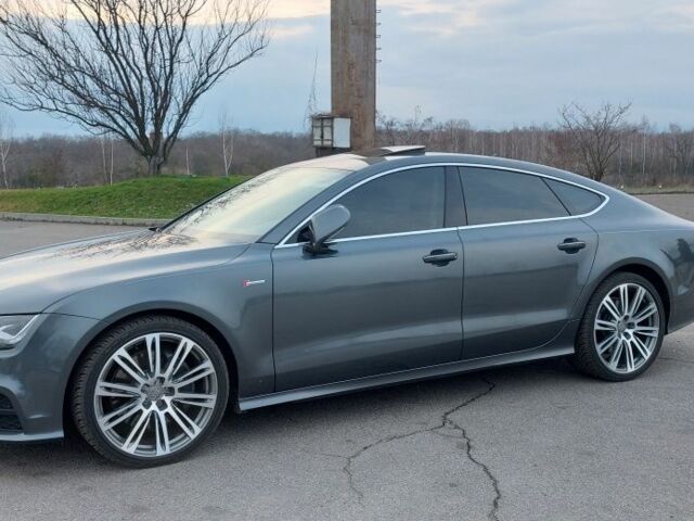 Серый Ауди A7 Sportback, объемом двигателя 3 л и пробегом 1 тыс. км за 19777 $, фото 1 на Automoto.ua