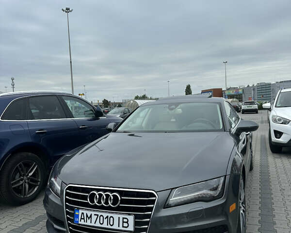Серый Ауди A7 Sportback, объемом двигателя 2.97 л и пробегом 243 тыс. км за 21000 $, фото 1 на Automoto.ua