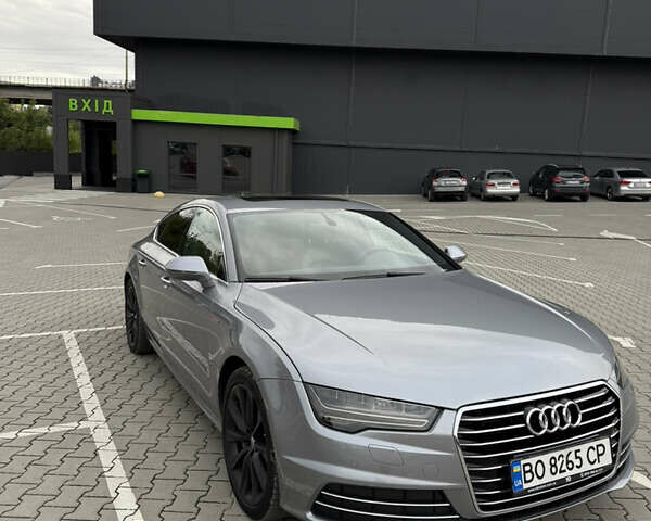 Серый Ауди A7 Sportback, объемом двигателя 3 л и пробегом 124 тыс. км за 25100 $, фото 1 на Automoto.ua