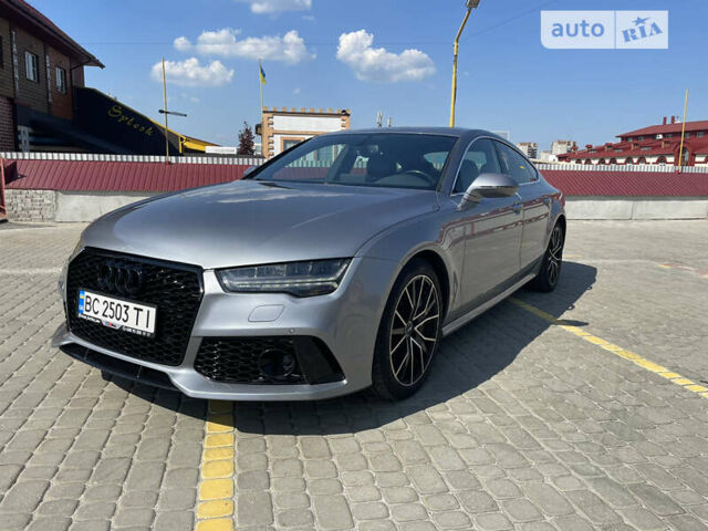 Серый Ауди A7 Sportback, объемом двигателя 3 л и пробегом 129 тыс. км за 26000 $, фото 1 на Automoto.ua