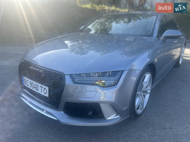 Серый Ауди A7 Sportback, объемом двигателя 3 л и пробегом 162 тыс. км за 26800 $, фото 1 на Automoto.ua