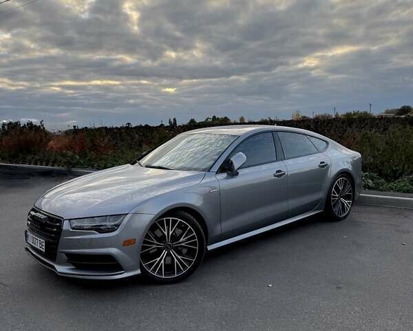 Серый Ауди A7 Sportback, объемом двигателя 3 л и пробегом 200 тыс. км за 23500 $, фото 1 на Automoto.ua