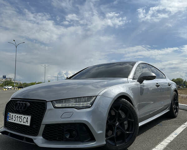Сірий Ауді A7 Sportback, об'ємом двигуна 3 л та пробігом 87 тис. км за 27500 $, фото 1 на Automoto.ua