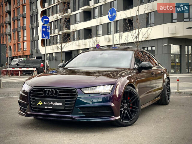 Серый Ауди A7 Sportback, объемом двигателя 3 л и пробегом 110 тыс. км за 20900 $, фото 1 на Automoto.ua