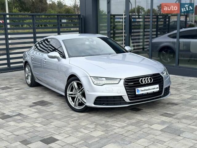Серый Ауди A7 Sportback, объемом двигателя 3 л и пробегом 96 тыс. км за 28500 $, фото 1 на Automoto.ua