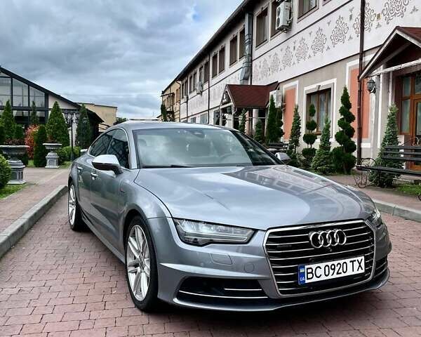 Серый Ауди A7 Sportback, объемом двигателя 3 л и пробегом 200 тыс. км за 20999 $, фото 1 на Automoto.ua