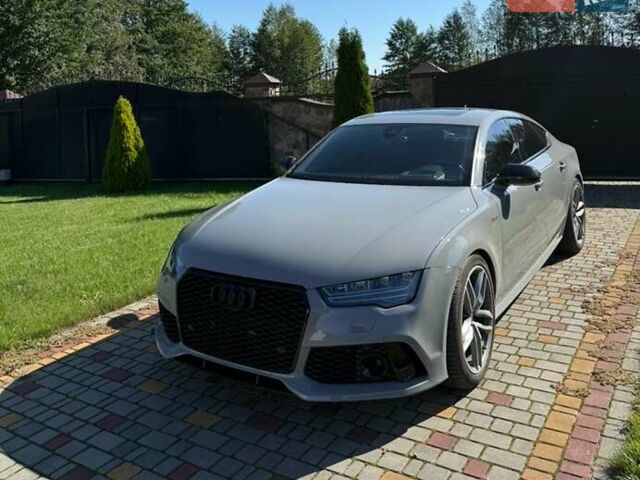 Серый Ауди A7 Sportback, объемом двигателя 3 л и пробегом 109 тыс. км за 32300 $, фото 1 на Automoto.ua