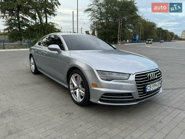 Серый Ауди A7 Sportback, объемом двигателя 3 л и пробегом 235 тыс. км за 21800 $, фото 1 на Automoto.ua