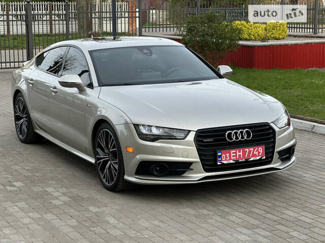 Серый Ауди A7 Sportback, объемом двигателя 3 л и пробегом 85 тыс. км за 29950 $, фото 1 на Automoto.ua