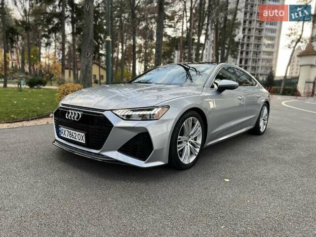 Серый Ауди A7 Sportback, объемом двигателя 3 л и пробегом 54 тыс. км за 44800 $, фото 1 на Automoto.ua