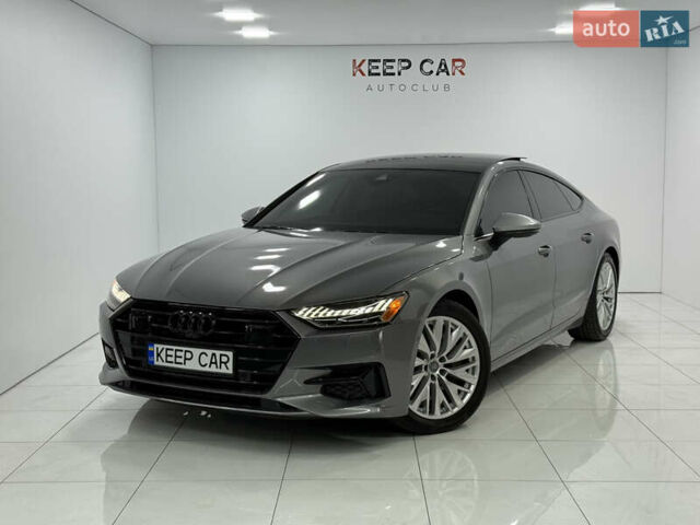 Серый Ауди A7 Sportback, объемом двигателя 3 л и пробегом 54 тыс. км за 43500 $, фото 1 на Automoto.ua