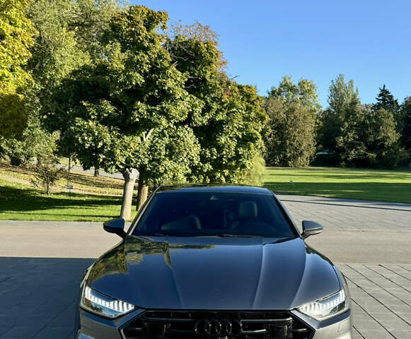 Серый Ауди A7 Sportback, объемом двигателя 3 л и пробегом 70 тыс. км за 44900 $, фото 1 на Automoto.ua