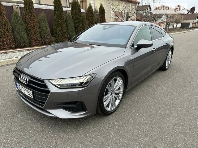 Серый Ауди A7 Sportback, объемом двигателя 3 л и пробегом 73 тыс. км за 60000 $, фото 1 на Automoto.ua