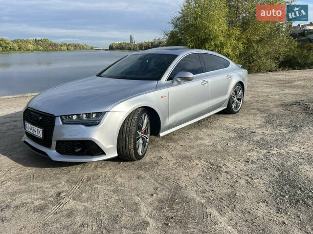 Серый Ауди A7 Sportback, объемом двигателя 3 л и пробегом 142 тыс. км за 24300 $, фото 1 на Automoto.ua