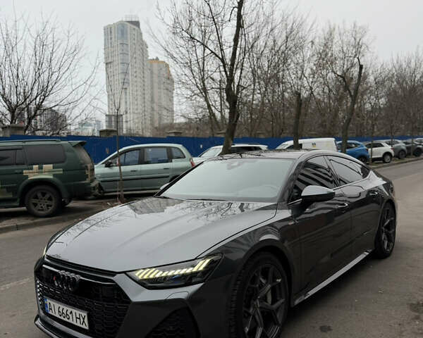 Серый Ауди A7 Sportback, объемом двигателя 3 л и пробегом 62 тыс. км за 48900 $, фото 1 на Automoto.ua