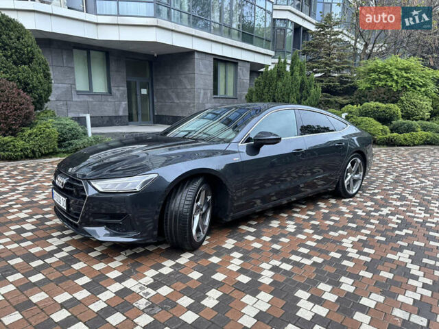 Серый Ауди A7 Sportback, объемом двигателя 3 л и пробегом 35 тыс. км за 64499 $, фото 1 на Automoto.ua