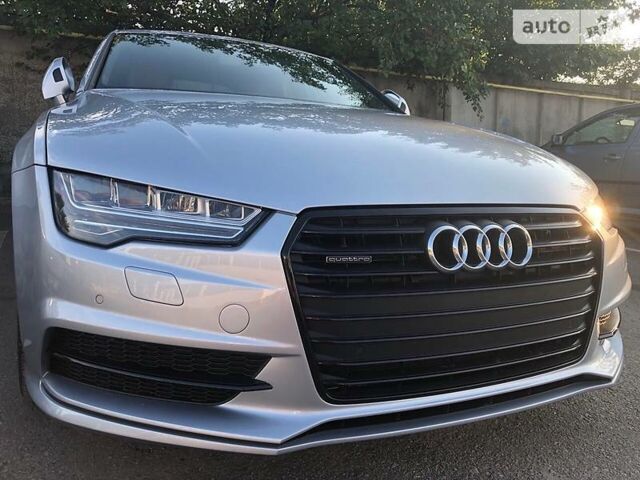 Серый Ауди A7 Sportback, объемом двигателя 3 л и пробегом 29 тыс. км за 48999 $, фото 1 на Automoto.ua