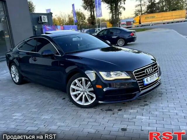 Синий Ауди A7 Sportback, объемом двигателя 3 л и пробегом 210 тыс. км за 15999 $, фото 1 на Automoto.ua