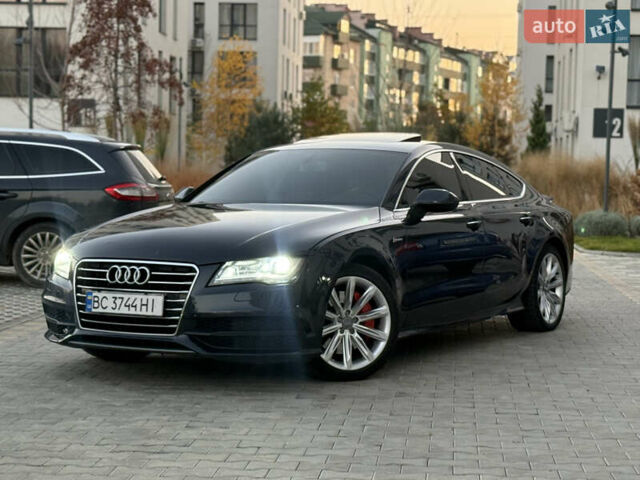 Синий Ауди A7 Sportback, объемом двигателя 3 л и пробегом 256 тыс. км за 12900 $, фото 1 на Automoto.ua