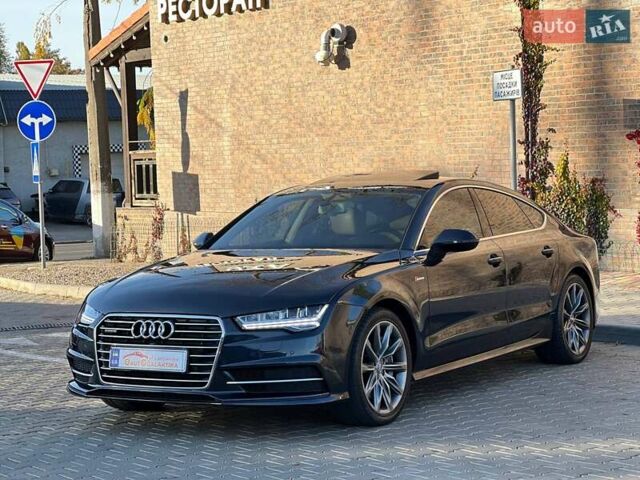 Синий Ауди A7 Sportback, объемом двигателя 3 л и пробегом 194 тыс. км за 16900 $, фото 1 на Automoto.ua