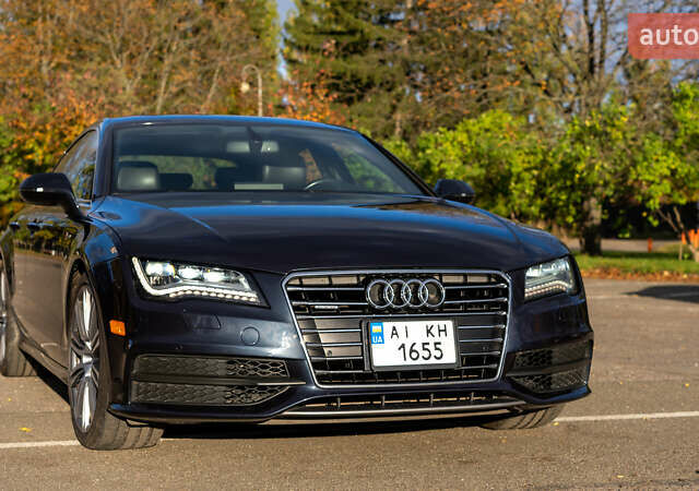 Синий Ауди A7 Sportback, объемом двигателя 3 л и пробегом 170 тыс. км за 26000 $, фото 1 на Automoto.ua