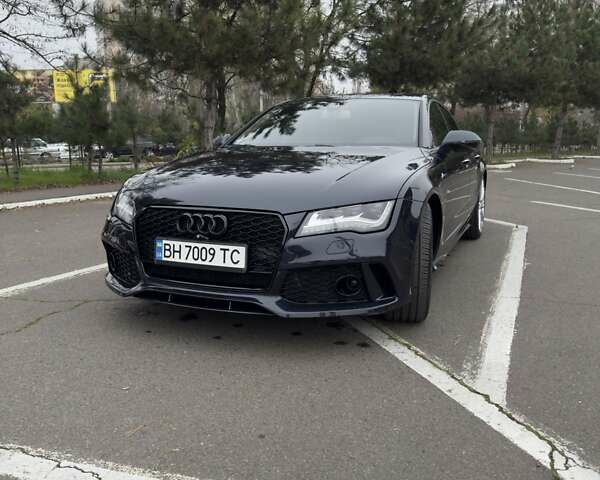 Синий Ауди A7 Sportback, объемом двигателя 3 л и пробегом 158 тыс. км за 19300 $, фото 1 на Automoto.ua