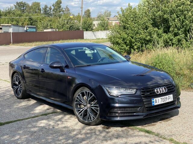 Синій Ауді A7 Sportback, об'ємом двигуна 3 л та пробігом 100 тис. км за 23800 $, фото 1 на Automoto.ua