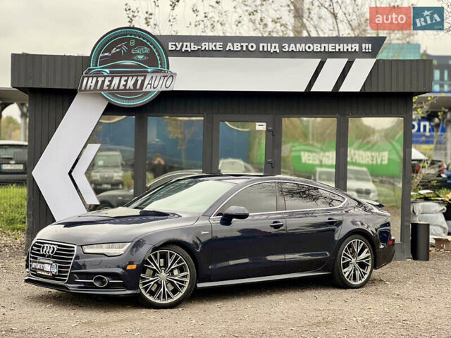 Синій Ауді A7 Sportback, об'ємом двигуна 3 л та пробігом 209 тис. км за 21500 $, фото 1 на Automoto.ua