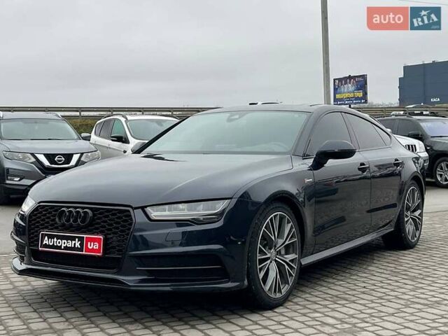 Синий Ауди A7 Sportback, объемом двигателя 3 л и пробегом 188 тыс. км за 21490 $, фото 1 на Automoto.ua