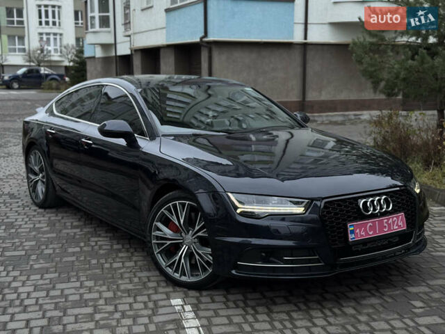 Синий Ауди A7 Sportback, объемом двигателя 3 л и пробегом 258 тыс. км за 21700 $, фото 1 на Automoto.ua
