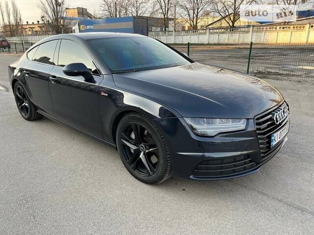 Синій Ауді A7 Sportback, об'ємом двигуна 3 л та пробігом 101 тис. км за 29000 $, фото 1 на Automoto.ua