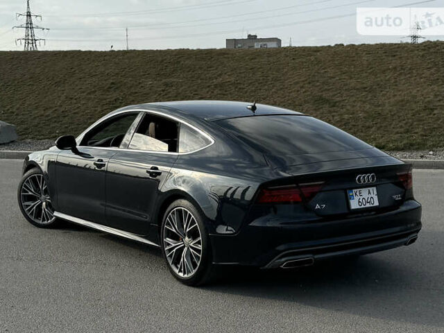 Синій Ауді A7 Sportback, об'ємом двигуна 3 л та пробігом 83 тис. км за 26500 $, фото 1 на Automoto.ua