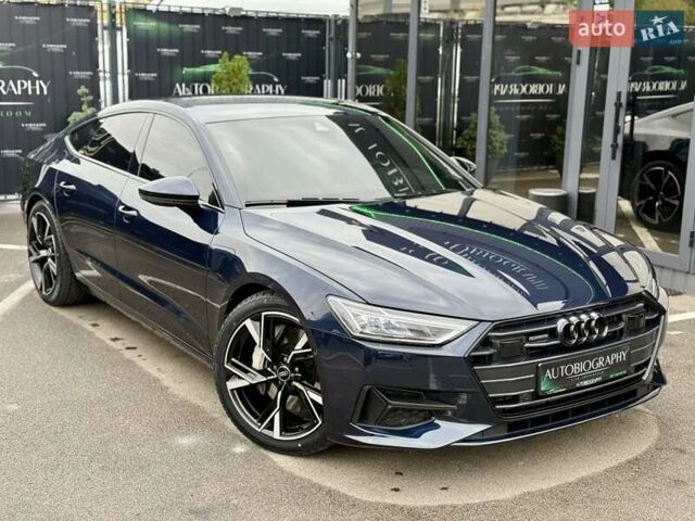 Синій Ауді A7 Sportback, об'ємом двигуна 3 л та пробігом 48 тис. км за 59900 $, фото 1 на Automoto.ua