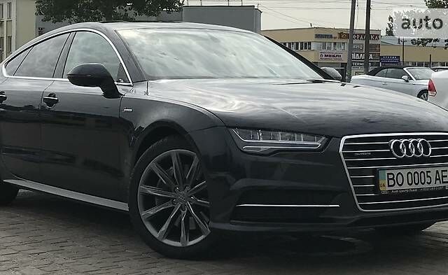 Синий Ауди A7 Sportback, объемом двигателя 3 л и пробегом 150 тыс. км за 36500 $, фото 1 на Automoto.ua