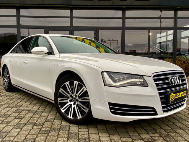 Білий Ауді A8, об'ємом двигуна 3 л та пробігом 217 тис. км за 23300 $, фото 1 на Automoto.ua