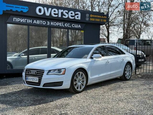 Белый Ауди А8, объемом двигателя 3 л и пробегом 245 тыс. км за 15200 $, фото 1 на Automoto.ua