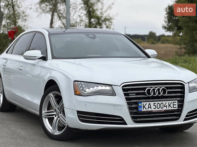 Белый Ауди А8, объемом двигателя 3 л и пробегом 267 тыс. км за 13500 $, фото 1 на Automoto.ua