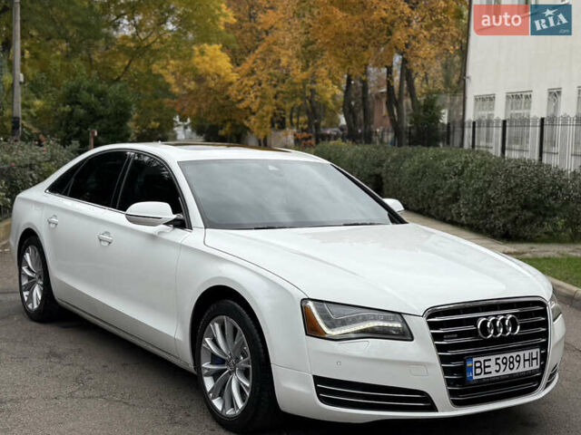 Ауди А8 2012 в Одессе на Automoto.ua Белый Ауди А8, объемом двигателя 4.16 л и пробегом 287 тыс. км за 16800 $, фото 1 на Automoto.ua