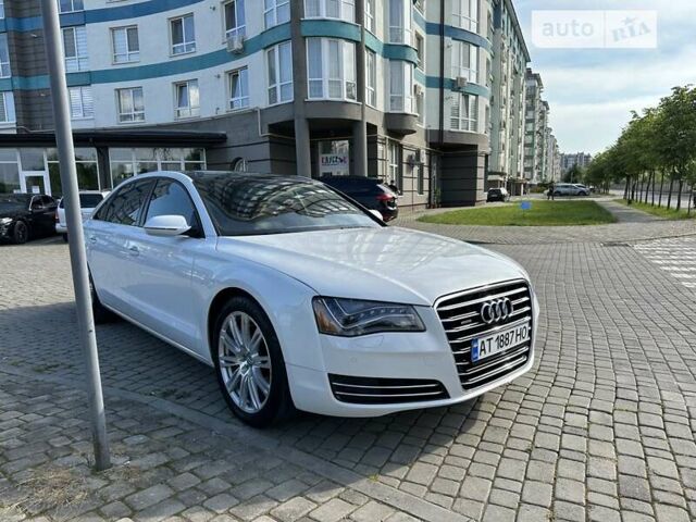 Белый Ауди А8, объемом двигателя 3 л и пробегом 145 тыс. км за 23500 $, фото 1 на Automoto.ua
