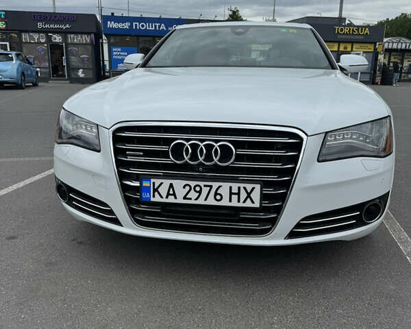 Белый Ауди А8, объемом двигателя 3 л и пробегом 143 тыс. км за 18300 $, фото 1 на Automoto.ua