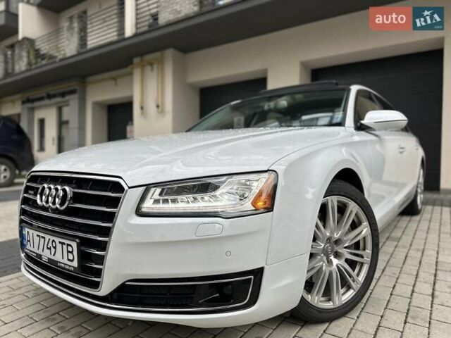 Белый Ауди А8, объемом двигателя 3 л и пробегом 185 тыс. км за 19200 $, фото 1 на Automoto.ua