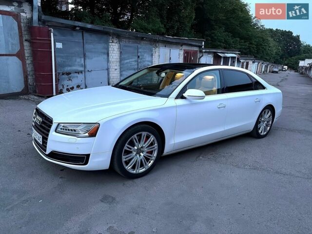 Белый Ауди А8, объемом двигателя 3 л и пробегом 167 тыс. км за 17600 $, фото 1 на Automoto.ua