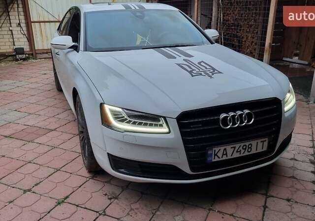 Белый Ауди А8, объемом двигателя 3 л и пробегом 189 тыс. км за 26620 $, фото 1 на Automoto.ua