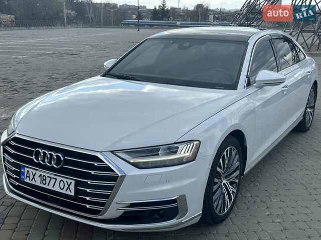 Белый Ауди А8, объемом двигателя 3 л и пробегом 84 тыс. км за 45500 $, фото 1 на Automoto.ua