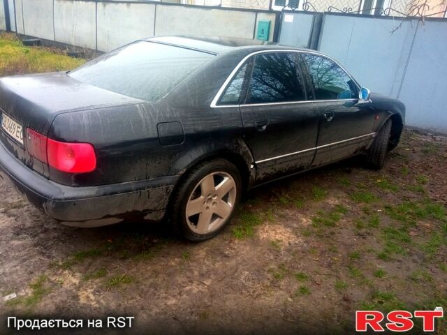 Черный Ауди А8, объемом двигателя 3.7 л и пробегом 350 тыс. км за 2600 $, фото 1 на Automoto.ua