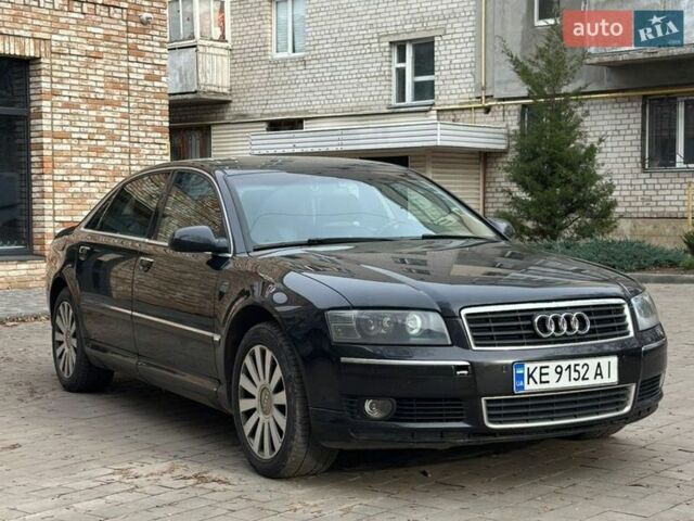 Черный Ауди А8, объемом двигателя 4.2 л и пробегом 212 тыс. км за 6500 $, фото 1 на Automoto.ua