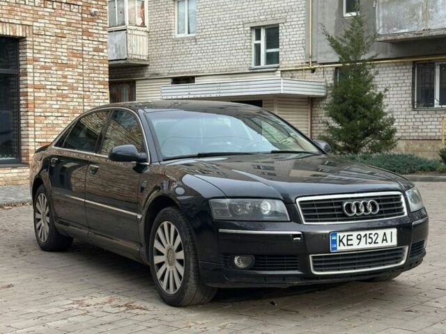 Черный Ауди А8, объемом двигателя 4.2 л и пробегом 212 тыс. км за 6500 $, фото 1 на Automoto.ua