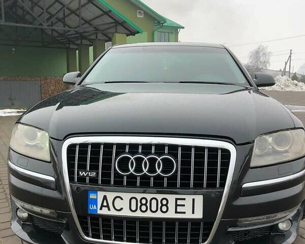 Чорний Ауді A8, об'ємом двигуна 6 л та пробігом 200 тис. км за 8500 $, фото 1 на Automoto.ua